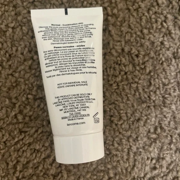 Lancome Creme Radiance cleansing creamy foam 1.7oz - Picture 2 of 2